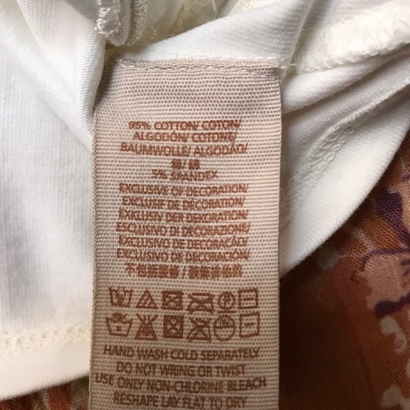 NWT - Free People Buneken Ivory Crop Top - XS - Picture 8 of 8